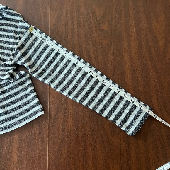 Sanctuary Striped Metallic TurtleNeck Sweater - Picture 7 of 8